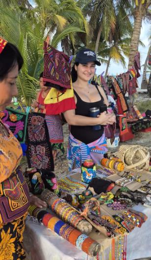 A moment from a San Blas charter day